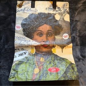 Trader Joe's Artistic Portrait Tote Bag